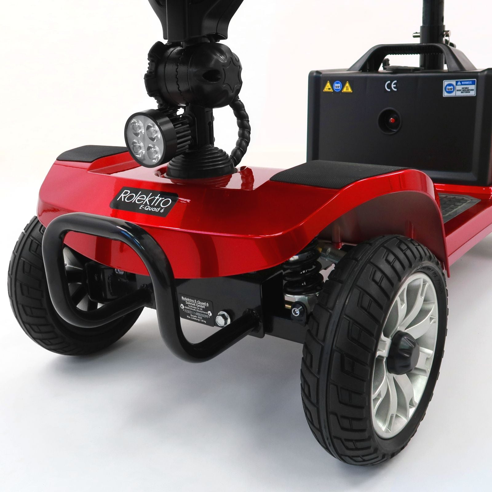 Rolektro E-Quad 6 Rot, 6 km/h Rolektro E-Quad 6 Rot, 6 km/h